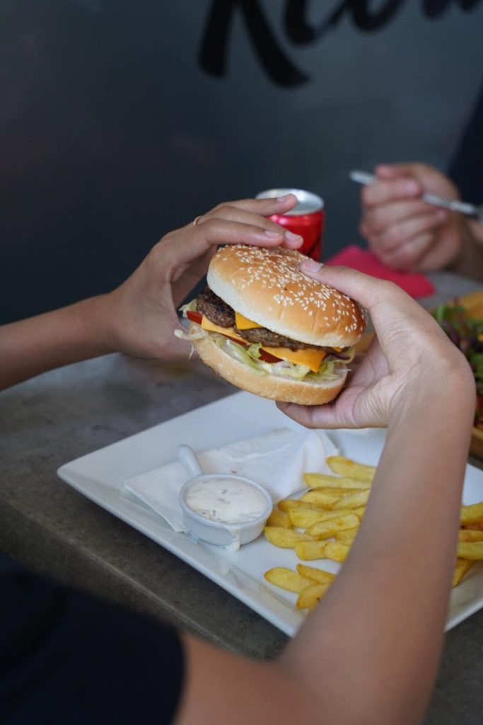 Burger menu enfant